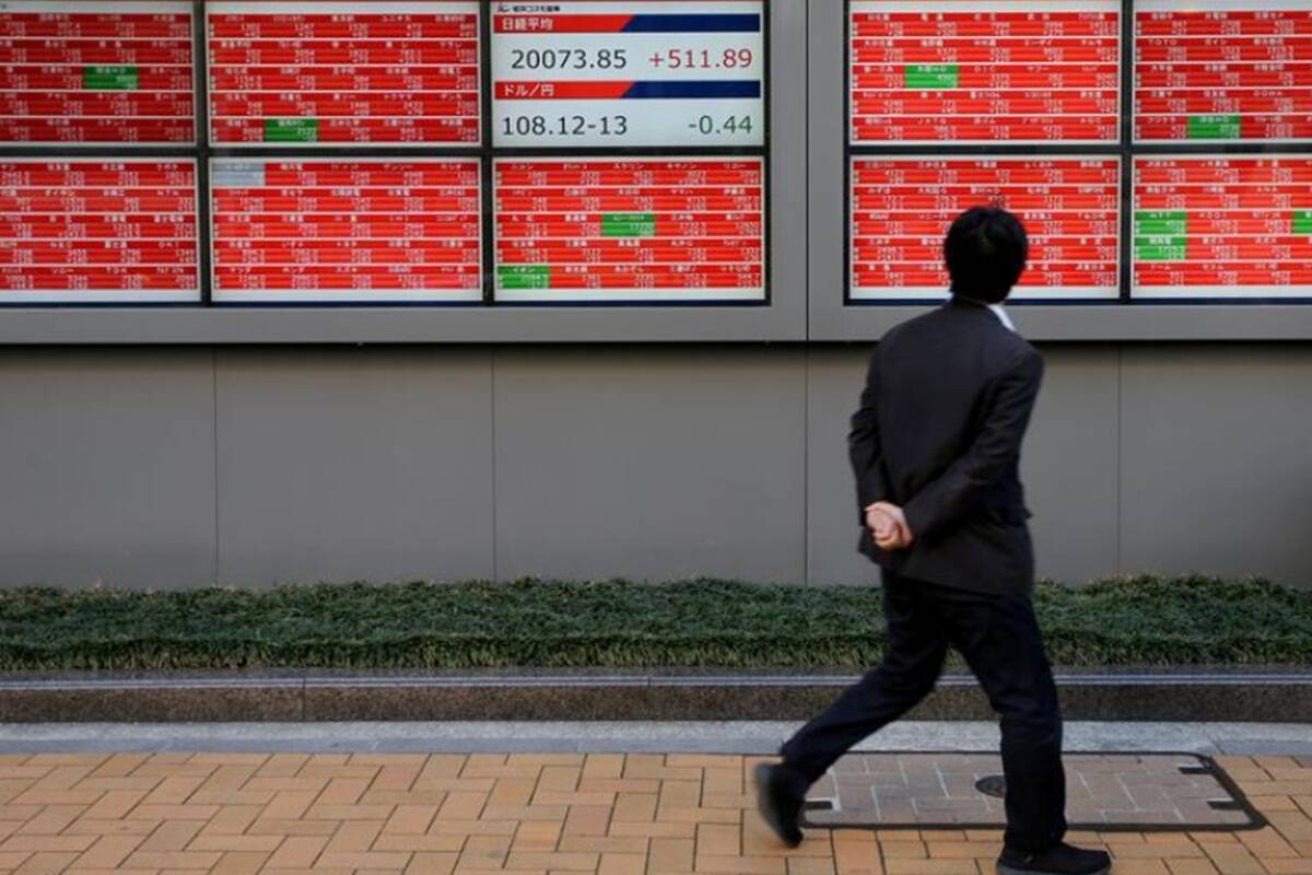 Asian shares mostly higher as focus shifts to virus recovery