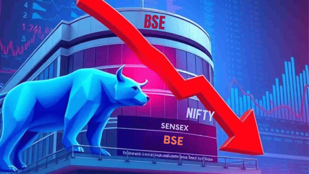 Brent Crude Oil Prices Surge, Sensex Falls 300 Points.